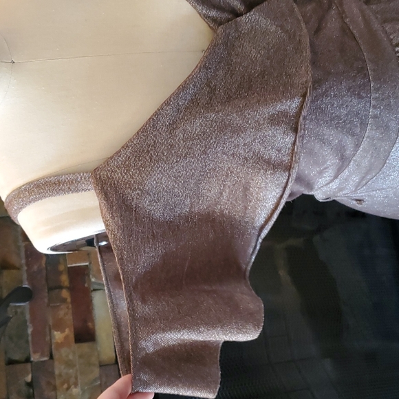 Glitter wrap dress - Picture 2 of 4